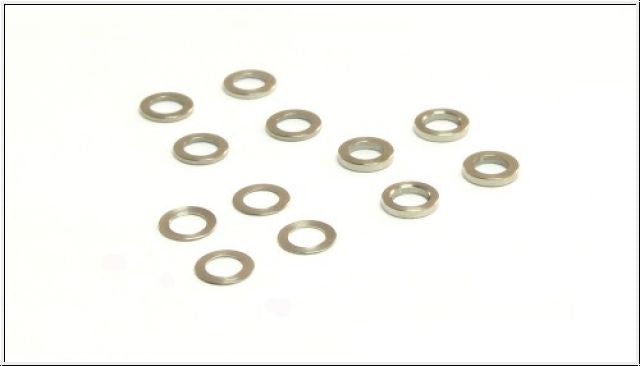 SRP Achsdistanzen 3/32 Sortiment 0,12 mm-0,62 mm für 2,38mm 03405