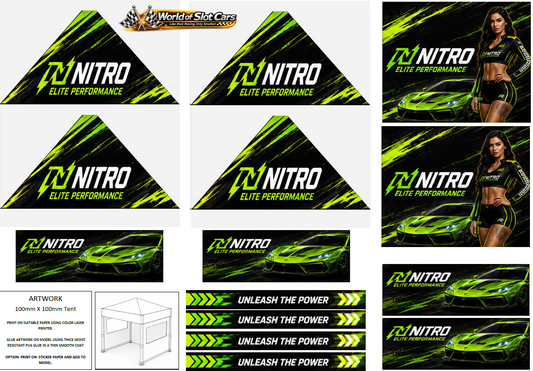 Merchandise-Stand -Nitro- 1:32