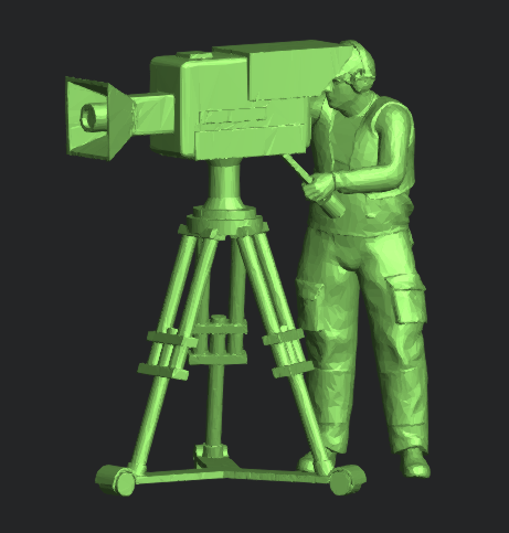 TV-Team Kameramann Chuck 1:32