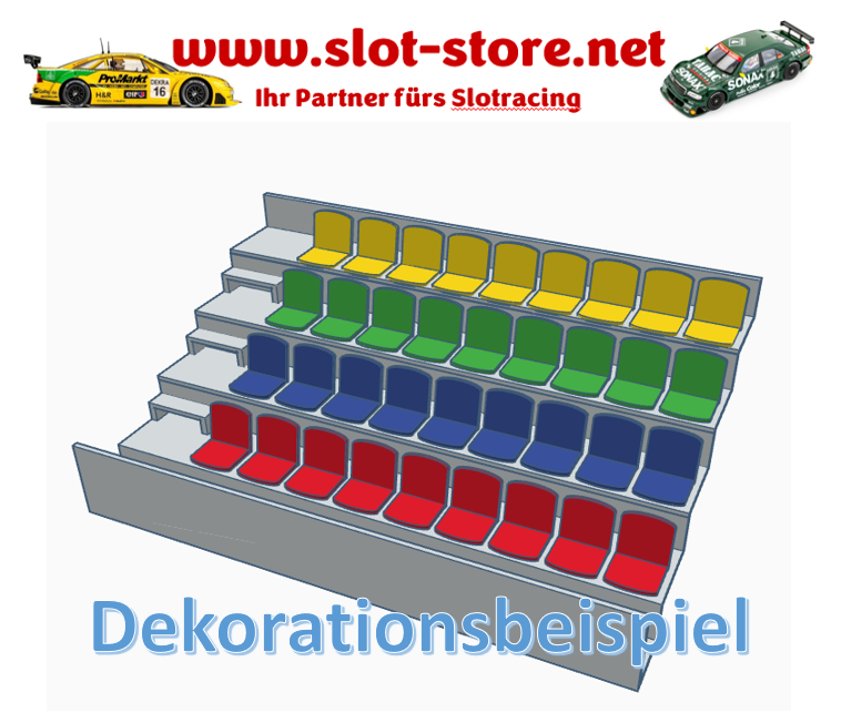 Tribüne Modular Bausatz 1:32