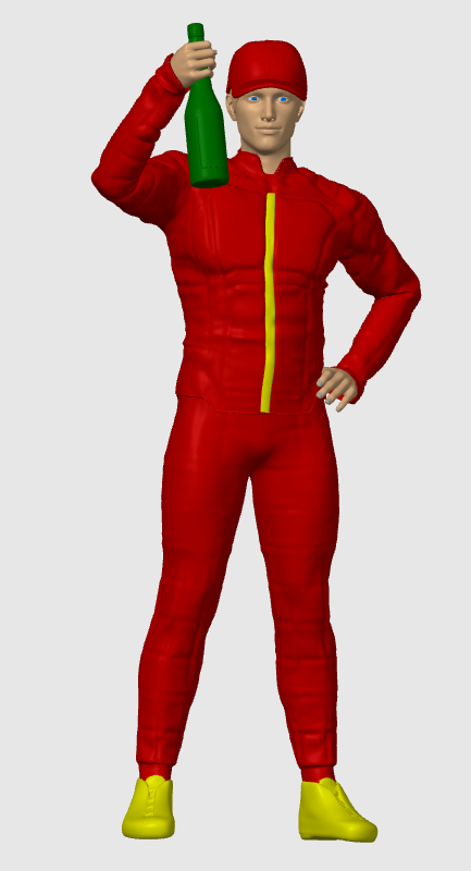 Rennfahrer Michael 1:32