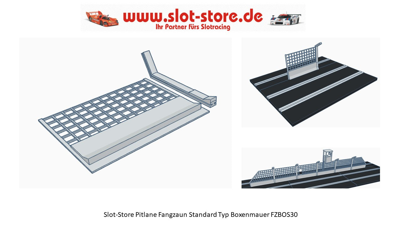 Fangzaun -Pitlane- Standard FZBOS130
