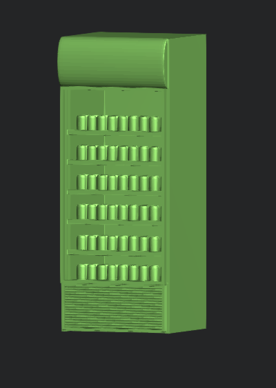 Einrichtung Kühlschrank -Getränke- 1:32
