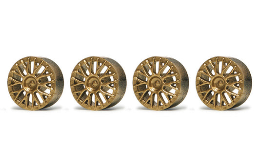 Slot It Felgeneinsätze BBS Gold für PA04 / PA17 / PA24 PA03G