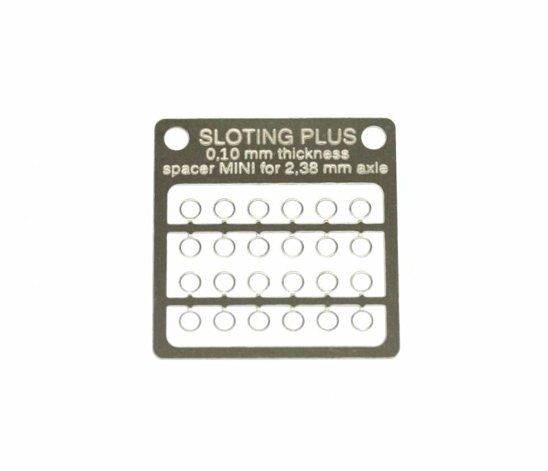 Sloting Plus Achsdistanz Mini 0,10 mm 2,38mm 24 Stk SP062001