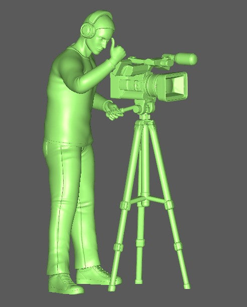 TV-Team Kameramann Justin 1:32