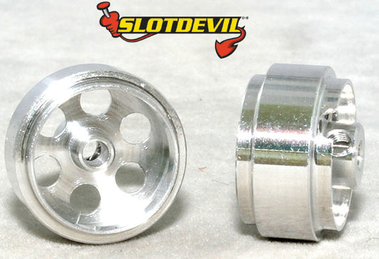 Slotdevil Felge Aluminium 16,9 x 8,5 2,38 mm (2 Stück) 2008170919