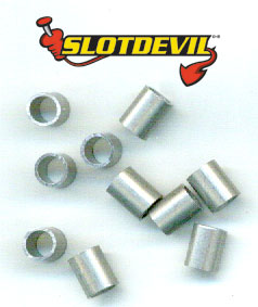 Slotdevil  Distanzen Aluminium 3 mm Set (20 Stück) 20153089
