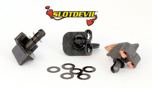 Slotdevil Leitkieldistanzen Nylon 0,2mm f. 4,8mm (10 Stück)
