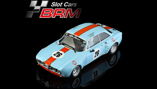BRM Guilia GT No. 26 in Rennversion mit Metall-Chassis 1:24