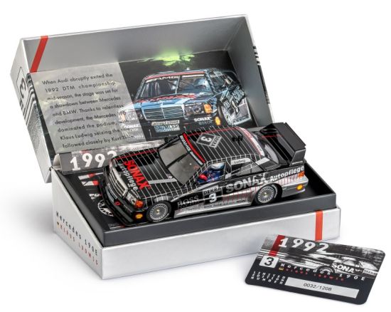 Slot.It  Mercedes 190E Nr. 3 DTM Winner 1992 K.Ludwig Limited Edition CW25