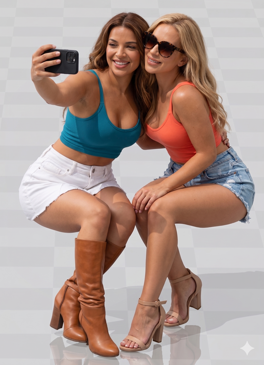 Zuschauer Selfigirls 1:32