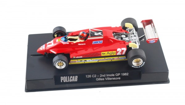 Policar 126 C2 2nd Imola GP 1982 Gilles Villeneuve