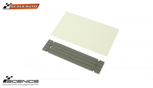 Werbetafel in Weiß (PVC-Hartschaumplatten) 130x75mm