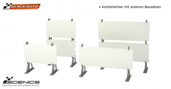 Scaleauto Stützen 120mm (PVC-Hartschaumplatten) für Werbetafeln SC10217A/B