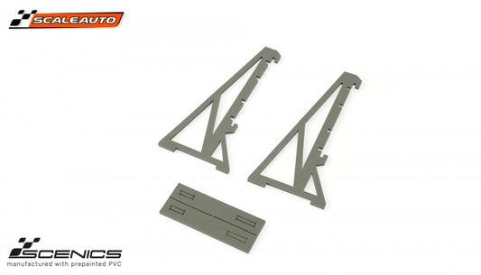 Scaleauto Stützen 120mm (PVC-Hartschaumplatten) für Werbetafeln SC10217A/B