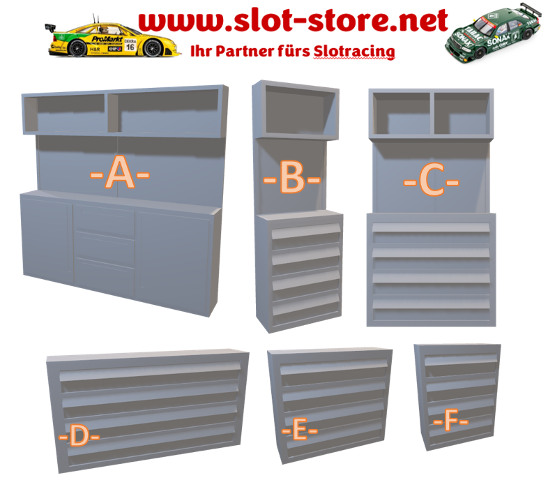 Boxenmöbel -B- 1:32