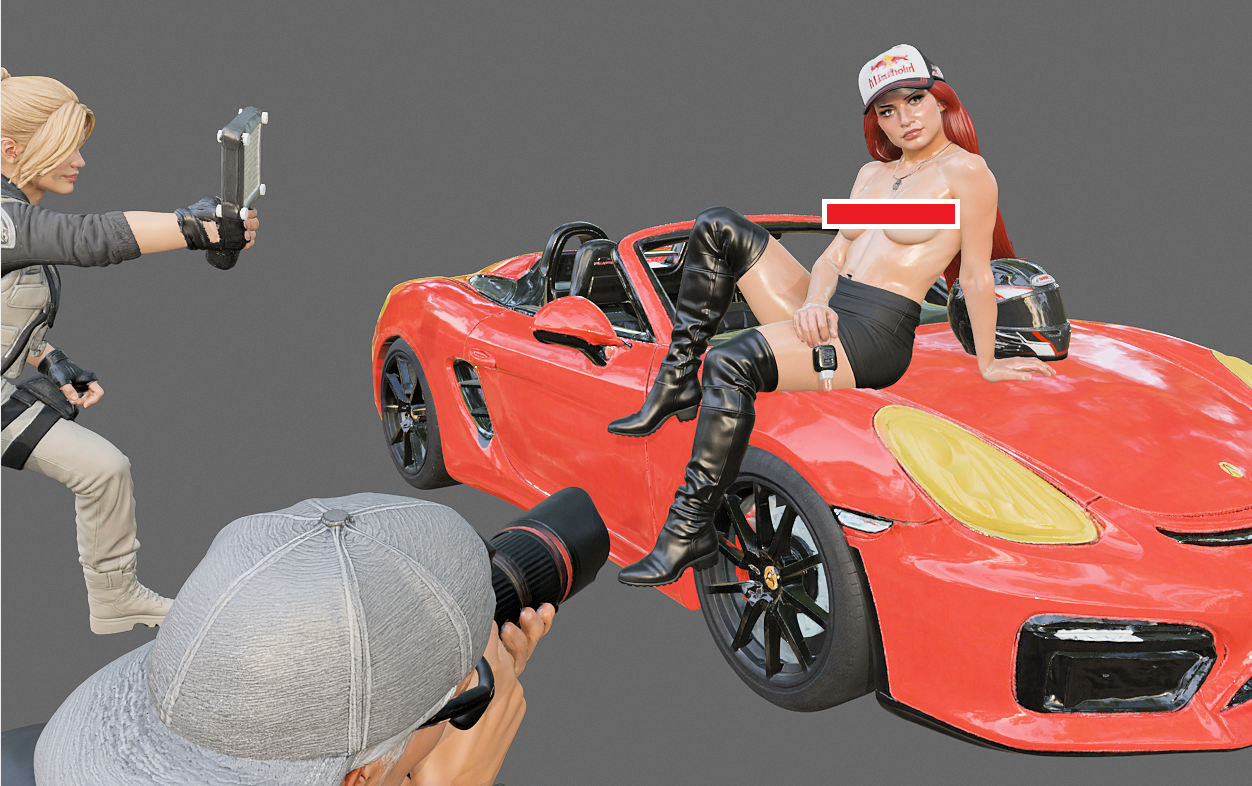 Shooting Centerfold 1:32