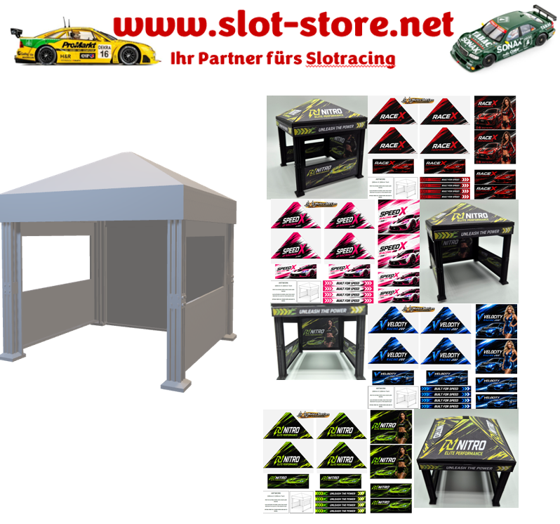Merchandise-Stand -Race X- 1:32