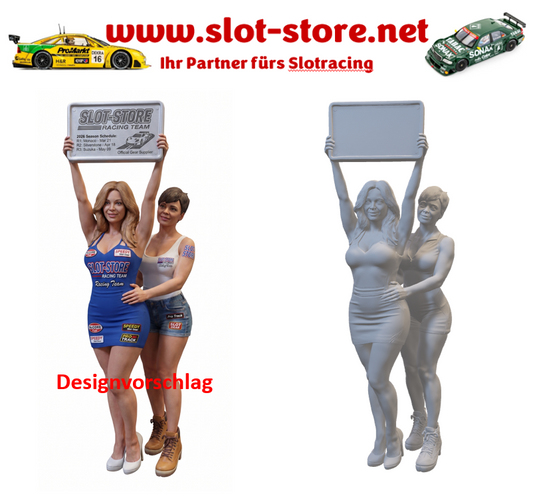 Grid Girls Ava & Sarlett