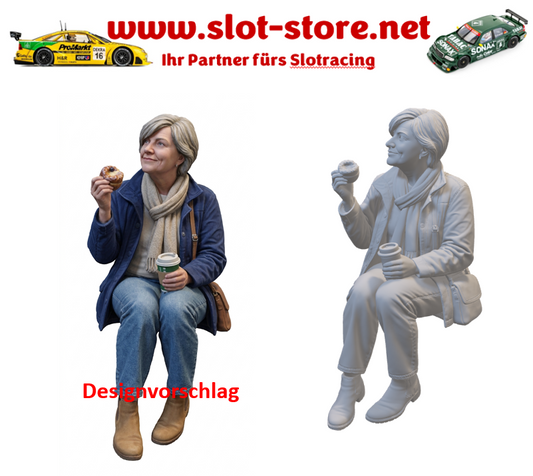 Gast Hannelore mit Kaffee & Kuchen