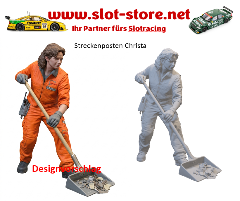 Streckenposten Christa