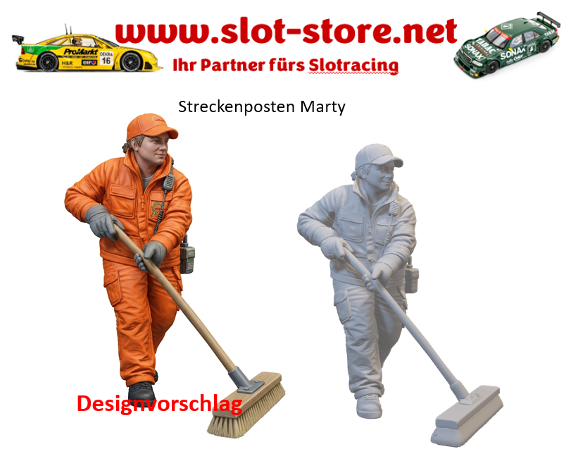 Streckenposten Marty