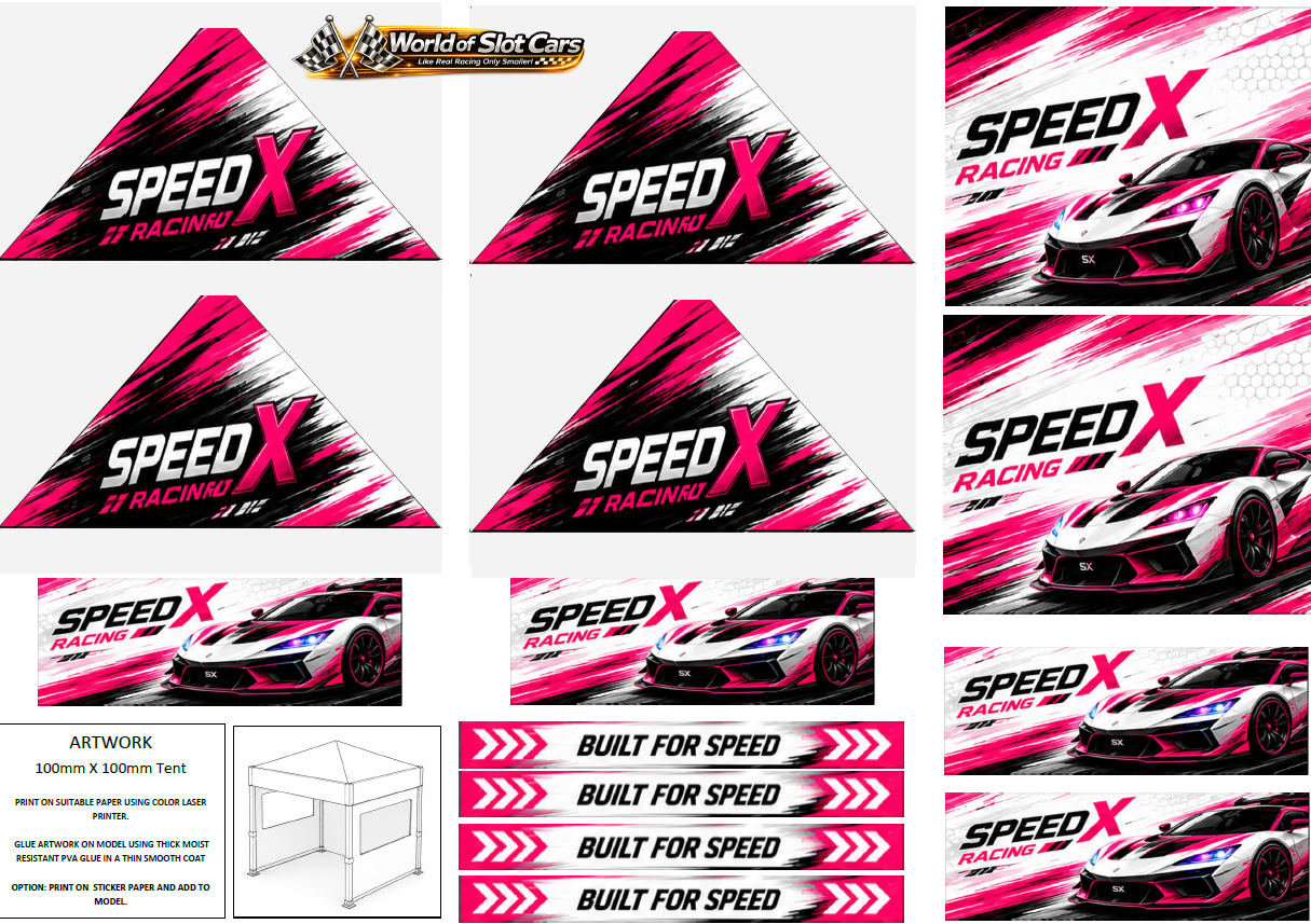 Merchandise-Stand -Speed X- 1:32