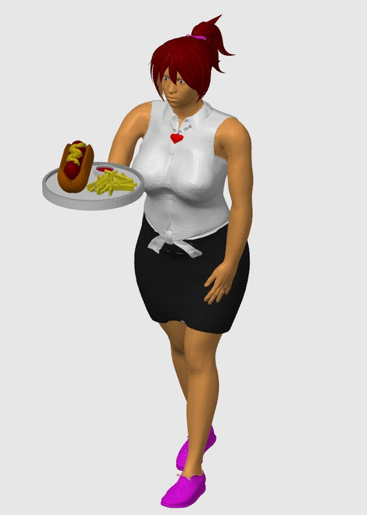 Bedienung Ines -Hot Dog- 1:32