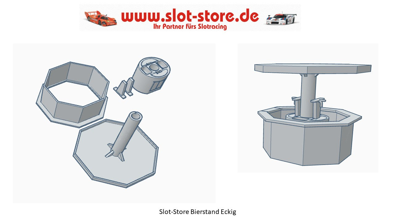 Bierstand Achteckig v.2.0 1:32 SBS1323OF