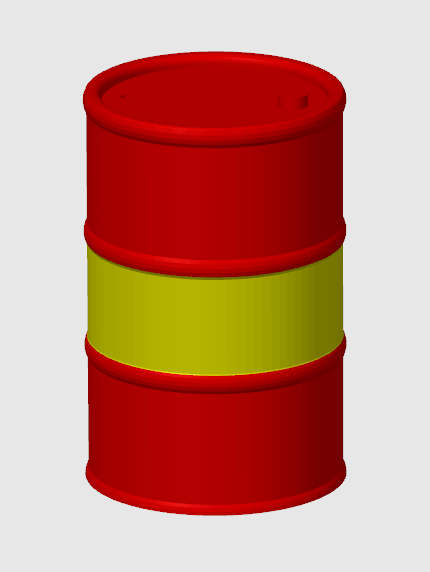 Ölfass Bicolor RY
