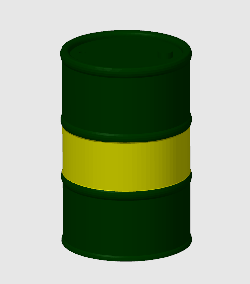 Ölfass Bicolor GY