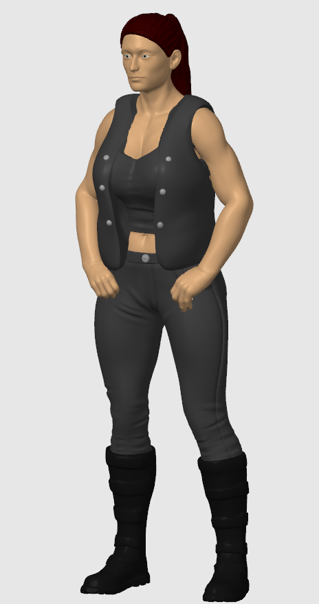 Zuschauer Biker Charlotte 1:32