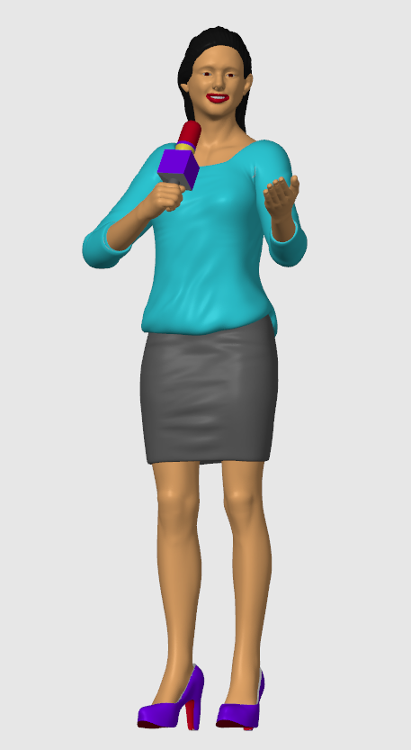 TV-Team Reporterin Alicia 1:32