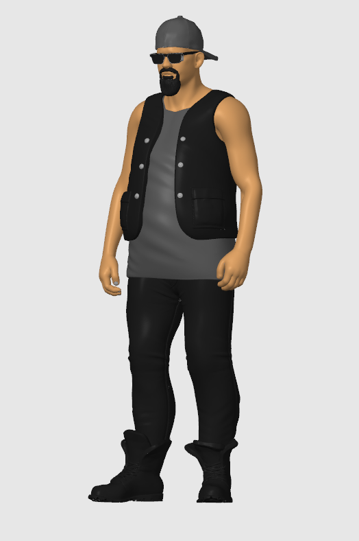 Zuschauer Biker Damian 1:32
