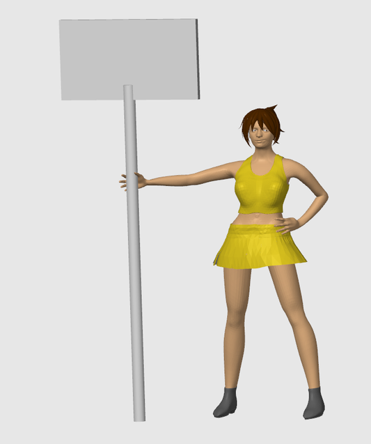 Grid Girl Sandy 1:32