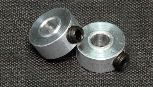 BRM Achsstopper f.Ø3mm  Aluminium (2 Stk.)