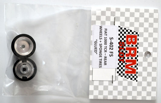 BRM Kompletträder Ø22,5x10,5mm Moosgummi f.Fiat 1000 TCR BRS402FS