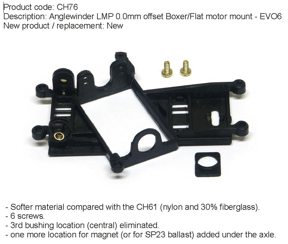 Slot It Motorhalter CH76 Anglewinder für GT/LMP