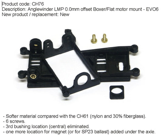 Slot It Motorhalter CH76 Anglewinder für GT/LMP