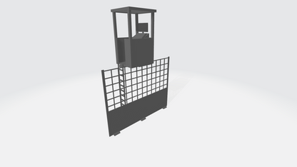 Fangzaun -Basic- Starterhaus (1Stk) FZSHBA
