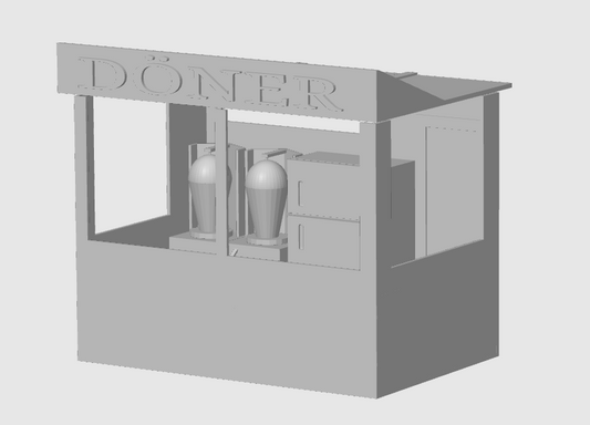 Verkaufsstand Döner 1:32