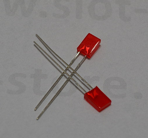 LED -Rot- Eckig 5x2 mm (1Stk)