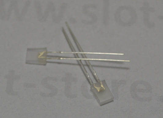 LED -Weiss- Eckig 5x2 mm sehr hell (1Stk)