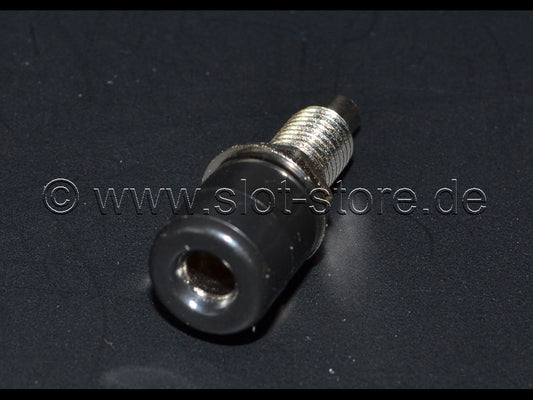 Bananenbuchse Schwarz 4mm