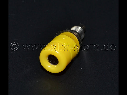 Bananenbuchse Gelb 4mm