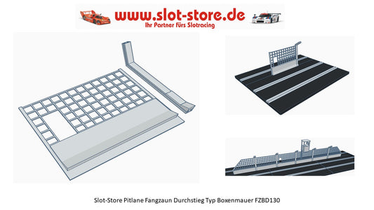 Fangzaun -Pitlane- Durchstieg FZBOD130