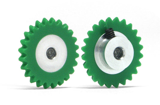 Slot It Anglewinder Zahnrad 24Z f.Ø2,38mm M50 Ø15mm Alu GA1524pl