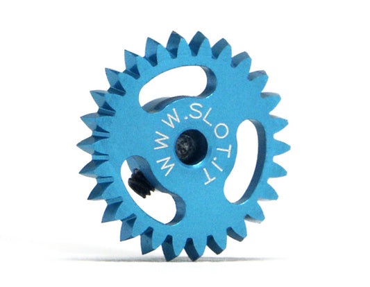 Slot It Anglewinder Zahnrad 26Z f.Ø2,38mm M50 Ø16mm Alu GA1626e