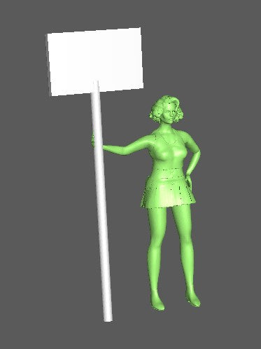 Grid Girl Uschi 1:32
